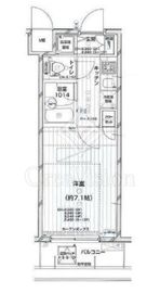 グラーサ東京イースト 3階 間取り図