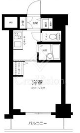 ZOOM銀座2丁目Third 5階 間取り図