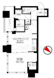 シティタワー武蔵小山 18階 間取り図