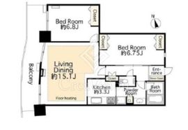 アートヴィレッジ大崎ビュータワー 511 間取り図
