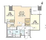 大崎ウエストシティタワーズ イースト 34階 間取り図