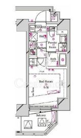 ラフィスタ伊勢佐木長者町駅前イースト 703 間取り図