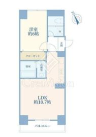 ルーブル白金 1階 間取り図