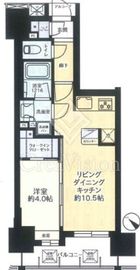 グローベルタワー梅島 1階 間取り図