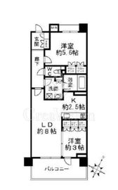 クリオ横浜杉田 3階 間取り図