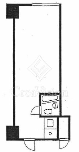 アルベルゴ乃木坂 11階 間取り図