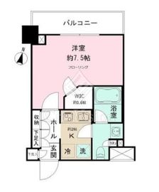 JP noie 亀戸 (ジェーピーノイエ亀戸) 3階 間取り図