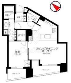 品川Vタワー タワー棟 5階 間取り図