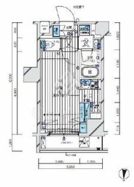 メインステージ三ノ輪イースト 2階 間取り図