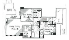 ジェイパーク桜新町 1階 間取り図
