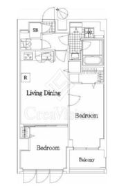 ザ・レジデンス・オブ・トーキョーKK06 6階 間取り図