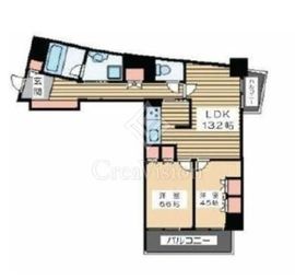ラフィネ大崎 5階 間取り図