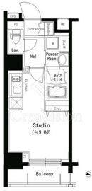 パークアクシス板橋本町 1104 間取り図