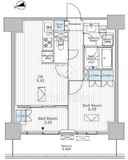 パークアクシス市川 1114 間取り図