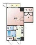 ヴェルステージ茅場町 1階 間取り図