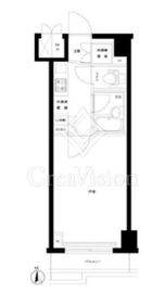 ルーブル大森八番館 2階 間取り図