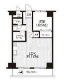 永谷リヴュール新宿 2階 間取り図
