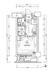 ナビウス西新宿 2階 間取り図