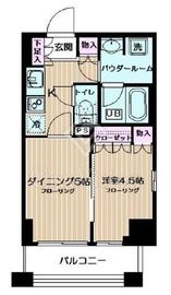 日神デュオステージ馬車道 802 間取り図