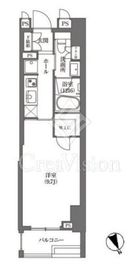 浜町アパートメンツ 1505 間取り図