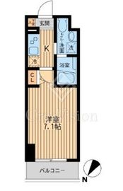 HF関内レジデンス 1308 間取り図