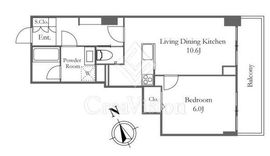 リバーシティ21新川 3403 間取り図