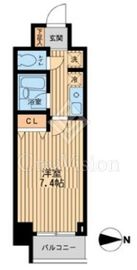 ドゥーエ西大島 111 間取り図