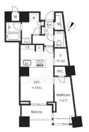 三田ガーデンヒルズ WEST HILL 2階 間取り図