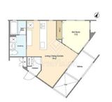 クオーレ中目黒 401 間取り図