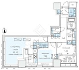 パークコートザ・三番町ハウス 5階 間取り図