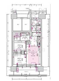 ジオ品川天王洲 9階 間取り図