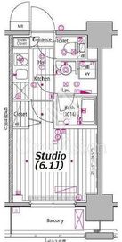 ガーラ・プレシャス川崎 5階 間取り図