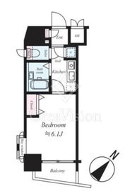 エクセリア代々木 11階 間取り図