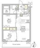 ミレーネ滝野川 506 間取り図