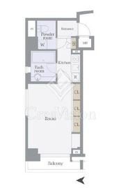 ミディアス渋谷ウエスト 4階 間取り図