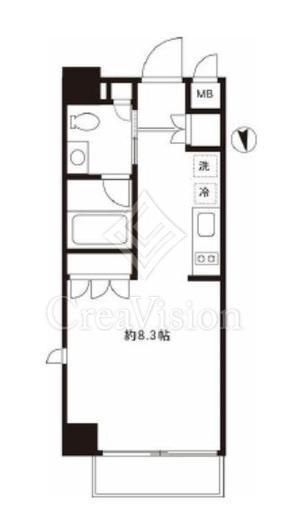イースト秋葉原（EAST AKIHABARA） 9階 間取り図