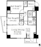 Sunny Side Forest (サニーサイドフォレスト) 503 間取り図