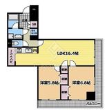 ライオンズマンション日本橋 3階 間取り図