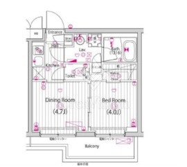 ガーラ練馬グランドステージ 1階 間取り図
