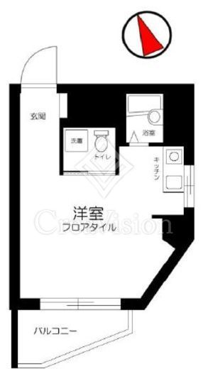 本郷モトフジ 7階 間取り図