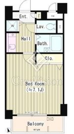 パークヒルズ落合 601 間取り図