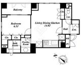 パークハウス渋谷山手 10階 間取り図