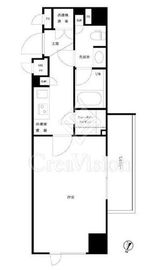 ルーブル三軒茶屋参番館 4階 間取り図