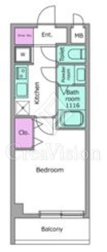 LOC'S YOKODAI (ロックス洋光台) 231 間取り図