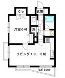 ファーストリアルタワー新宿 23F2 間取り図