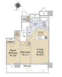 パークタワー西新宿 40階 間取り図