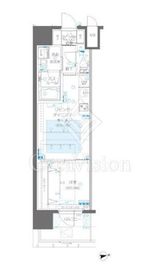 ZOOM新宿御苑前 6階 間取り図