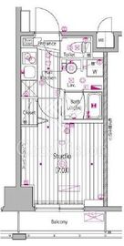 ガーラ・ステーション横濱関内 10階 間取り図