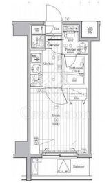 プレミアムキューブ新中野 3階 間取り図