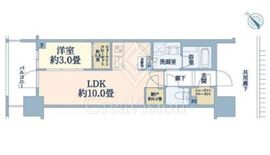 リビオ新横浜 3階 間取り図